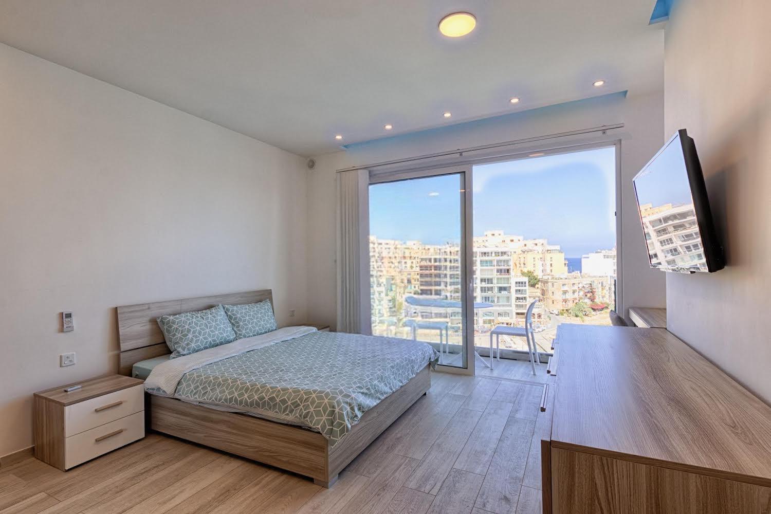 Appartement The Penthouse à San Ġiljan Extérieur photo